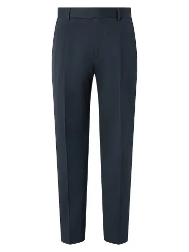 Zegna Men's Cotton and Wool Pants - Navy Blue - Size 42 | Thumbnail 1 Zegna Men's Cotton and Wool Pants - Navy Blue - Size 42 | Thumbnail 1