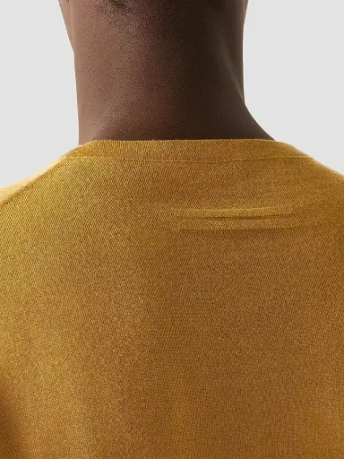 ZEGNA Men's Cashseta Crewneck Sweater - Yellow | Thumbnail 5 ZEGNA Men's Cashseta Crewneck Sweater - Yellow | Thumbnail 5