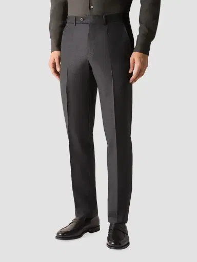 ZEGNA Men's Trofeo Selection Wool Suit - Dark Grey | Thumbnail 3 ZEGNA Men's Trofeo Selection Wool Suit - Dark Grey | Thumbnail 3