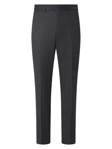 ZEGNA Men's Trofeo 120mila Wool Pants - Dark Grey | Thumbnail 1 ZEGNA Men's Trofeo 120mila Wool Pants - Dark Grey | Thumbnail 1