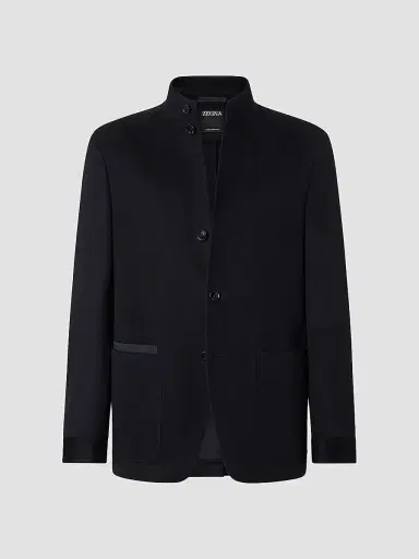 Zegna Men's Oasi Cashmere II Conte Jacket - Navy Blue - Size 48 | Thumbnail 3 Zegna Men's Oasi Cashmere II Conte Jacket - Navy Blue - Size 48 | Thumbnail 3