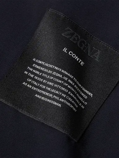 Zegna Men's Oasi Cashmere II Conte Jacket - Navy Blue - Size 48 | Thumbnail 6 Zegna Men's Oasi Cashmere II Conte Jacket - Navy Blue - Size 48 | Thumbnail 6