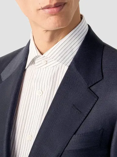 ZEGNA Men's Trofeo Selection Wool Suit - Dark Blue | Thumbnail 5 ZEGNA Men's Trofeo Selection Wool Suit - Dark Blue | Thumbnail 5