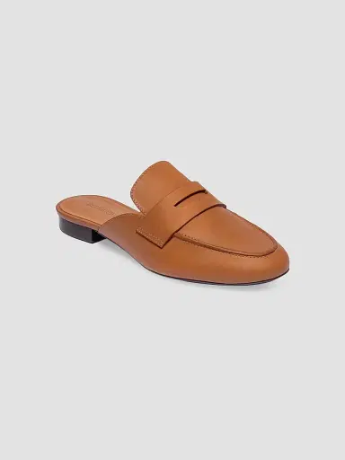 Bernardo Women's Balda Loafer Mules - Luggage | Thumbnail 2 Bernardo Women's Balda Loafer Mules - Luggage | Thumbnail 2