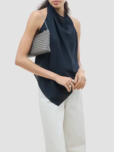 Naghedi Women's Gala Satin Clutch Bag | Thumbnail 3 Naghedi Women's Gala Satin Clutch Bag | Thumbnail 3