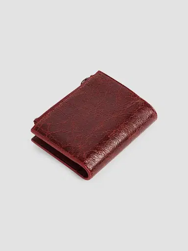 Balenciaga Women's Le City Bifold Wallet - Berry Red | Thumbnail 2 Balenciaga Women's Le City Bifold Wallet - Berry Red | Thumbnail 2