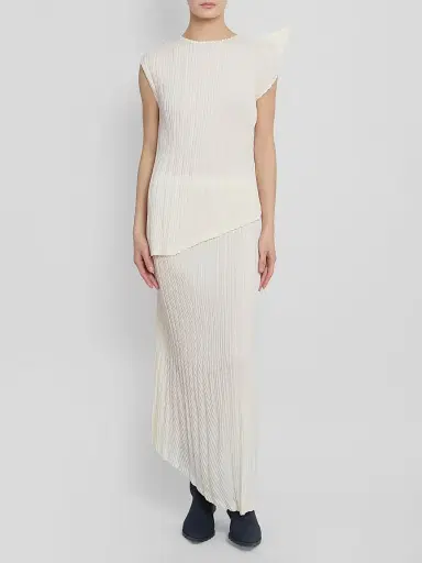 Issey Miyake Women's Unfurling Pleats Maxi Skirt | Thumbnail 2 Issey Miyake Women's Unfurling Pleats Maxi Skirt | Thumbnail 2