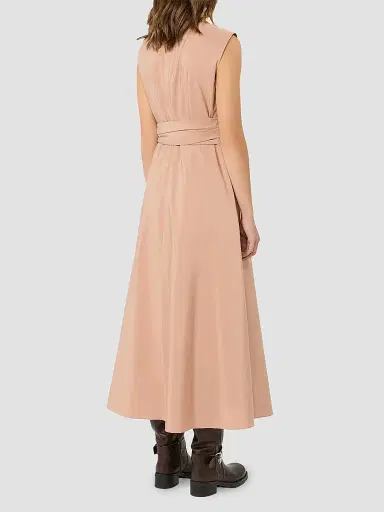 Weekend Max Mara Women's Flared Taffeta Dress - Pink | Thumbnail 5 Weekend Max Mara Women's Flared Taffeta Dress - Pink | Thumbnail 5