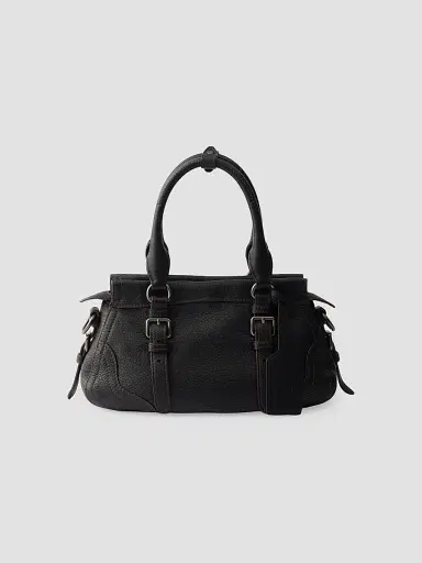 Prada Women's Leather Tote Bag - Black | Thumbnail 3 Prada Women's Leather Tote Bag - Black | Thumbnail 3