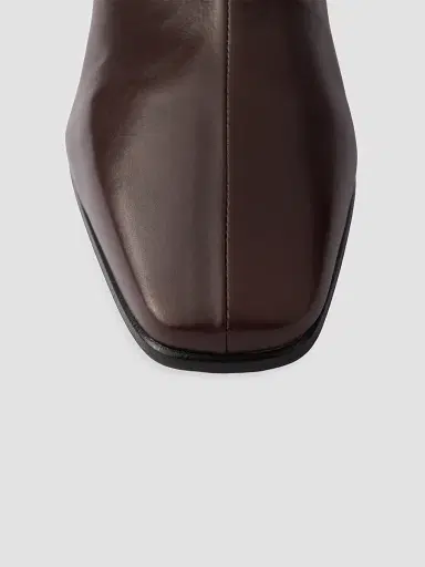 Prada Women's Leather Booties - Brown | Thumbnail 5 Prada Women's Leather Booties - Brown | Thumbnail 5