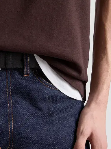 Prada Men's Cotton T-Shirt - Brown | Thumbnail 4 Prada Men's Cotton T-Shirt - Brown | Thumbnail 4