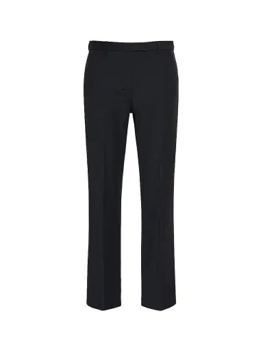 Max Mara Women's Stretch Cotton Blend Trousers - Midnight Blue - Size 16 | Thumbnail 1 Max Mara Women's Stretch Cotton Blend Trousers - Midnight Blue - Size 16 | Thumbnail 1