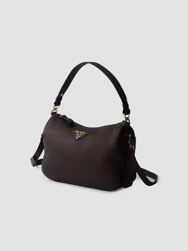 Prada Women's Leather Shoulder Bag - Brown | Thumbnail 2 Prada Women's Leather Shoulder Bag - Brown | Thumbnail 2