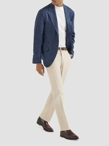 Brunello Cucinelli Men's Garment Dyed Italian Fit Trousers - Light Brown | Thumbnail 6 Brunello Cucinelli Men's Garment Dyed Italian Fit Trousers - Light Brown | Thumbnail 6