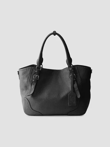 Prada Women's Leather Tote Bag - Black | Thumbnail 3 Prada Women's Leather Tote Bag - Black | Thumbnail 3