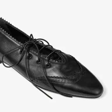 Jimmy Choo Margot Lace Up Flat | Thumbnail 4 Jimmy Choo Margot Lace Up Flat | Thumbnail 4
