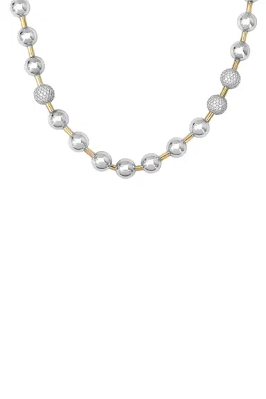 Rainbow K Diamond Ball Necklace | Thumbnail 1 Rainbow K Diamond Ball Necklace | Thumbnail 1