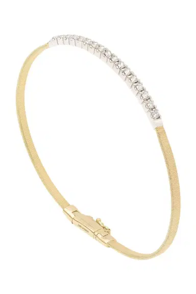 MARCO BICEGO Diamond Bar Masai Coil Bangle Bracelet | Thumbnail 1 MARCO BICEGO Diamond Bar Masai Coil Bangle Bracelet | Thumbnail 1