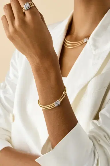 MARCO BICEGO Diamond Marrakech Three Wire Bracelet | Thumbnail 2 MARCO BICEGO Diamond Marrakech Three Wire Bracelet | Thumbnail 2