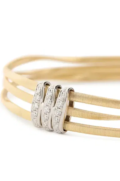 MARCO BICEGO Diamond Marrakech Three Wire Bracelet | Thumbnail 3 MARCO BICEGO Diamond Marrakech Three Wire Bracelet | Thumbnail 3