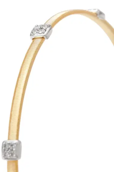 MARCO BICEGO Diamond Masai Coil Bangle Bracelet | Thumbnail 2 MARCO BICEGO Diamond Masai Coil Bangle Bracelet | Thumbnail 2