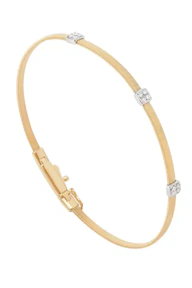 MARCO BICEGO Diamond Masai Coil Bangle Bracelet | Thumbnail 3 MARCO BICEGO Diamond Masai Coil Bangle Bracelet | Thumbnail 3