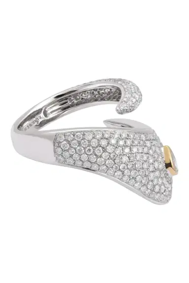 Rainbow K Diamond Pave Dune Ring | Thumbnail 3 Rainbow K Diamond Pave Dune Ring | Thumbnail 3
