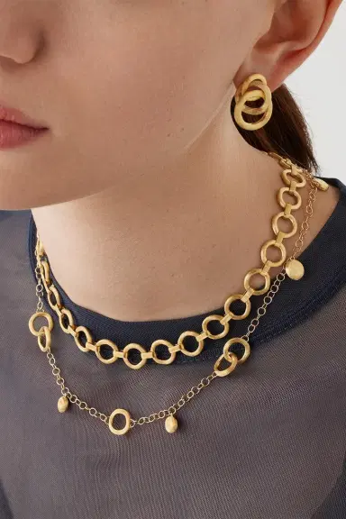MARCO BICEGO Jaipur Gold Knot Earrings | Thumbnail 3 MARCO BICEGO Jaipur Gold Knot Earrings | Thumbnail 3