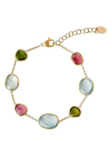 MARCO BICEGO Multicolor Tourmaline Topaz Unico Bracelet | Thumbnail 1 MARCO BICEGO Multicolor Tourmaline Topaz Unico Bracelet | Thumbnail 1