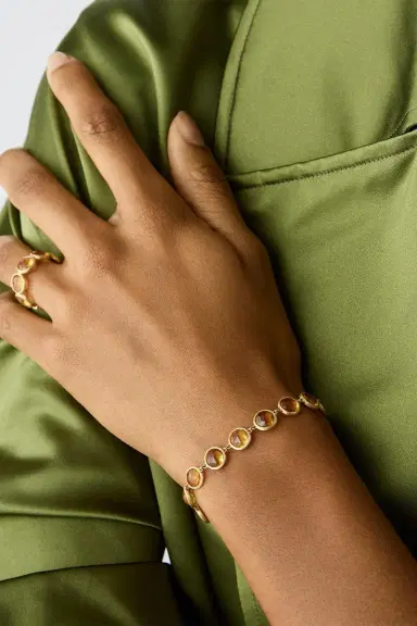 MARCO BICEGO Yellow Quartz Jaipur Link Bracelet | Thumbnail 2 MARCO BICEGO Yellow Quartz Jaipur Link Bracelet | Thumbnail 2