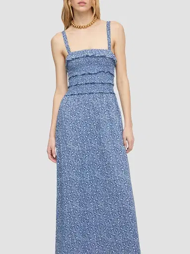 Hill House Home Women's The Analiese Nap Dress - Ditsy Thistle Blue | Thumbnail 5 Hill House Home Women's The Analiese Nap Dress - Ditsy Thistle Blue | Thumbnail 5