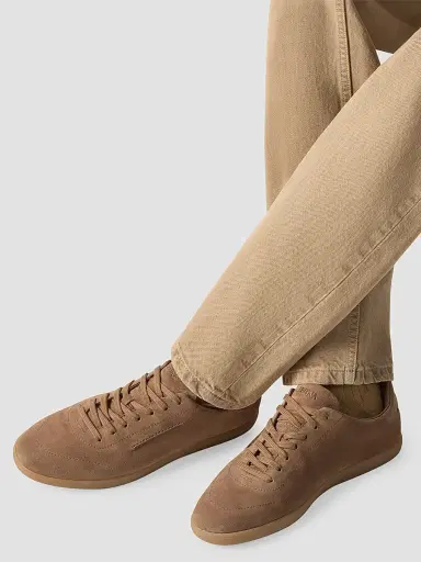 Zegna Men's 232 Suede Sneakers | Thumbnail 6 Zegna Men's 232 Suede Sneakers | Thumbnail 6