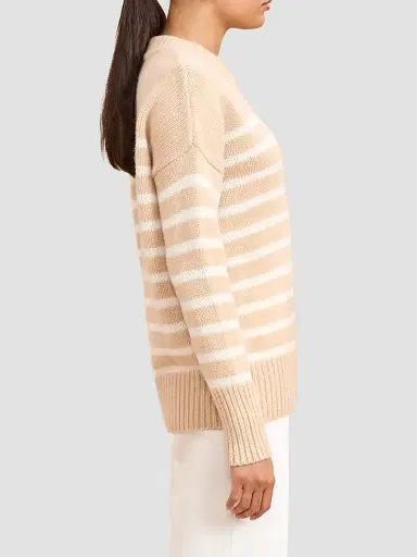 La Ligne Women's Marin Sweater - Camel Cream | Thumbnail 3 La Ligne Women's Marin Sweater - Camel Cream | Thumbnail 3
