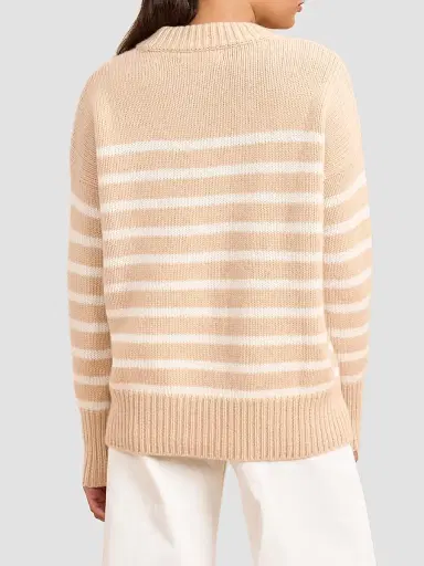 La Ligne Women's Marin Sweater - Camel Cream | Thumbnail 4 La Ligne Women's Marin Sweater - Camel Cream | Thumbnail 4