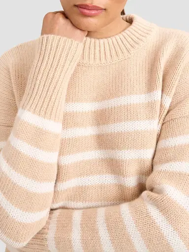 La Ligne Women's Marin Sweater - Camel Cream | Thumbnail 6 La Ligne Women's Marin Sweater - Camel Cream | Thumbnail 6