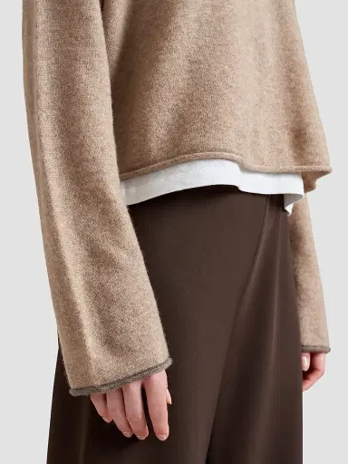 La Ligne Women's Dominick Sweater - Dark Beige | Thumbnail 5 La Ligne Women's Dominick Sweater - Dark Beige | Thumbnail 5