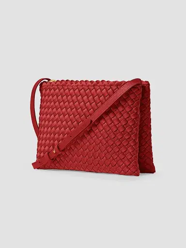 NAGHEDI Women's Soho Envelope Crossbody Bag - Rosso | Thumbnail 4 NAGHEDI Women's Soho Envelope Crossbody Bag - Rosso | Thumbnail 4