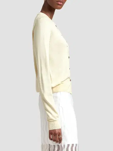 La Ligne Women's Ben Cardigan - Butter | Thumbnail 3 La Ligne Women's Ben Cardigan - Butter | Thumbnail 3