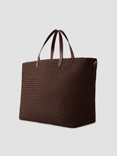 Naghedi Women's Geneva Weekender Tote Bag - Chocolate | Thumbnail 4 Naghedi Women's Geneva Weekender Tote Bag - Chocolate | Thumbnail 4