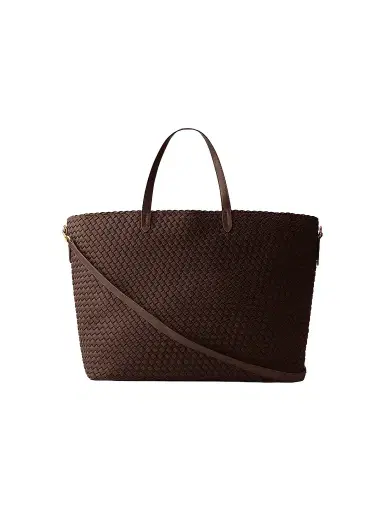 Naghedi Women's Geneva Weekender Tote Bag - Chocolate | Thumbnail 1 Naghedi Women's Geneva Weekender Tote Bag - Chocolate | Thumbnail 1