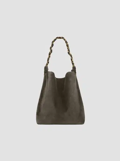 Saint Laurent Women's Amalia in Suede Shoulder Bag | Thumbnail 2 Saint Laurent Women's Amalia in Suede Shoulder Bag | Thumbnail 2