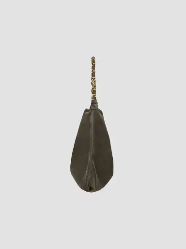 Saint Laurent Women's Amalia in Suede Shoulder Bag | Thumbnail 3 Saint Laurent Women's Amalia in Suede Shoulder Bag | Thumbnail 3