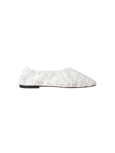 Odissì Women's Aicha Lace Ballerina Flats - White - Size 10.5 | Thumbnail 1 Odissì Women's Aicha Lace Ballerina Flats - White - Size 10.5 | Thumbnail 1