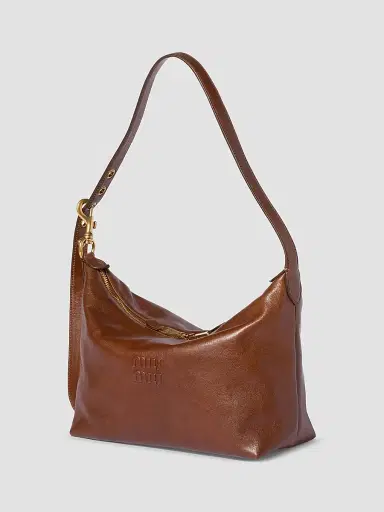 Miu Miu Women's Spirit Nappa Leather Shoulder Bag | Thumbnail 2 Miu Miu Women's Spirit Nappa Leather Shoulder Bag | Thumbnail 2