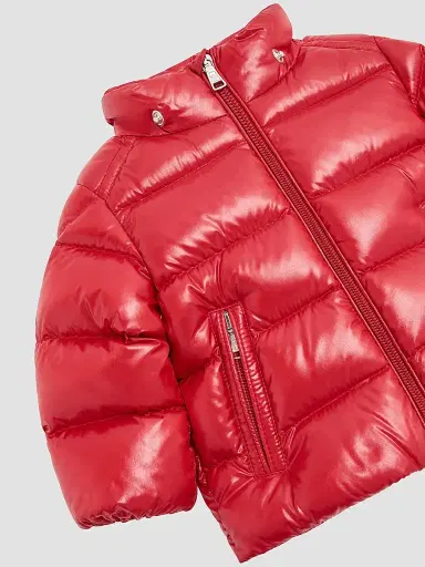 Moncler Baby Boy's & Little Boy's Maya Puffer Jacket - Bright Red | Thumbnail 3 Moncler Baby Boy's & Little Boy's Maya Puffer Jacket - Bright Red | Thumbnail 3