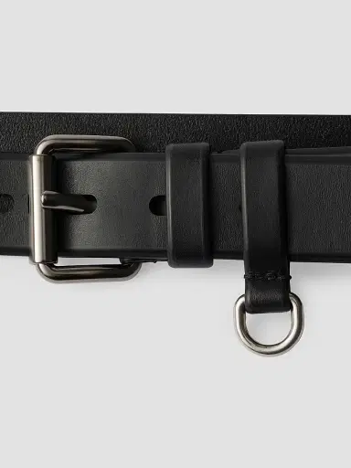Prada Women's Leather Belt - Black | Thumbnail 3 Prada Women's Leather Belt - Black | Thumbnail 3