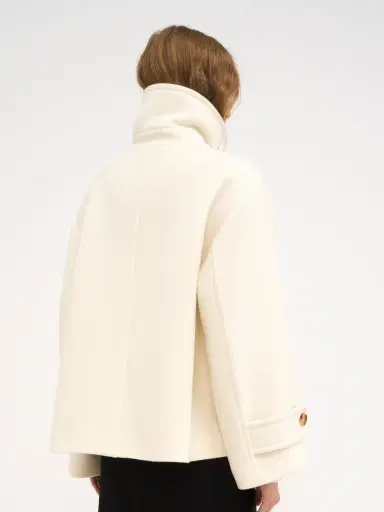 Chloé Oversized short coat in wool | Thumbnail 5 Chloé Oversized short coat in wool | Thumbnail 5