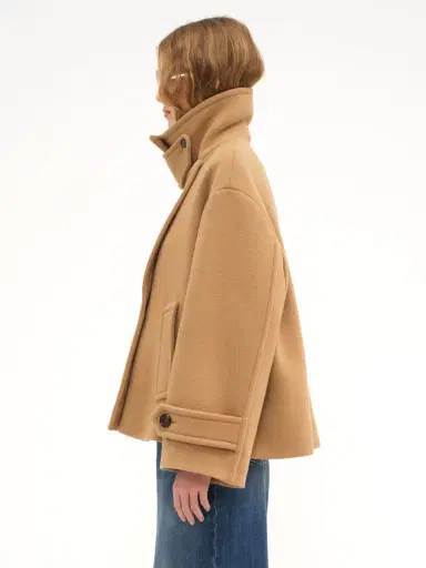 Chloé Oversized short coat in wool | Thumbnail 8 Chloé Oversized short coat in wool | Thumbnail 8