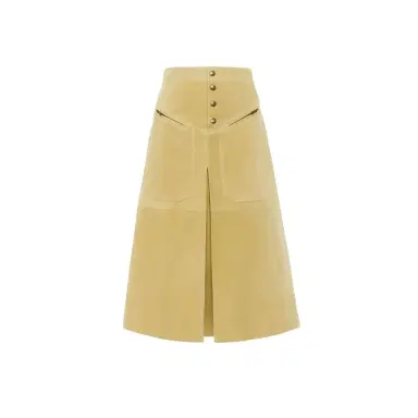 Chloé Knee-length skirt in suede | Thumbnail 1 Chloé Knee-length skirt in suede | Thumbnail 1
