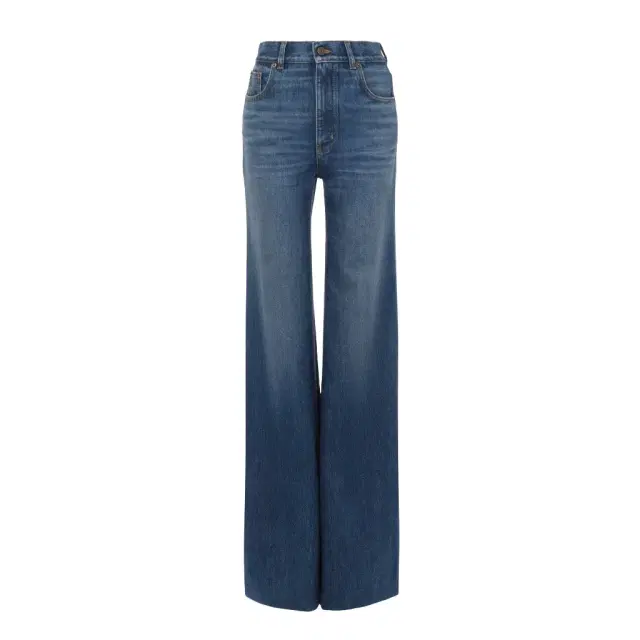 High-rise flare jeans in denim High-rise flare jeans in denim
